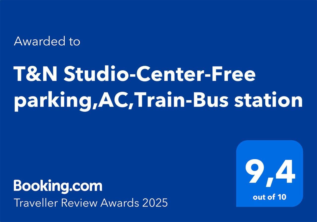 T&N Studio-Center-Free Parking,Ac,Train-Bus Station SJJ Eksteriør bilde